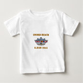 Sword Beach 1944 ベビーTシャツ (正面)
