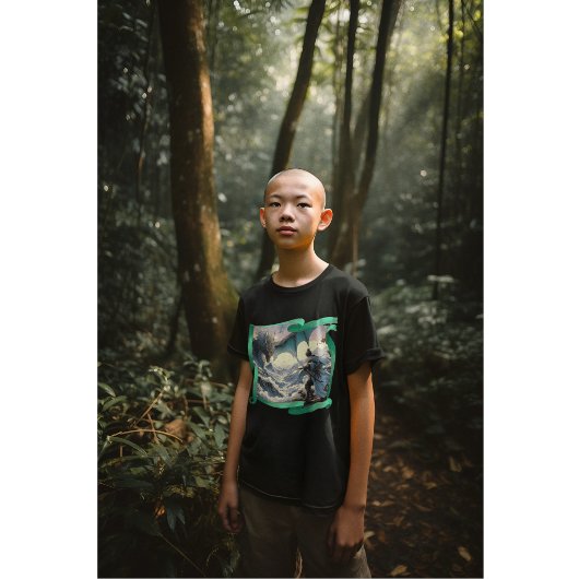 Sword of Destiny:マンガ叙事詩Tシャツ Tシャツ