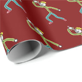 Sword Swallowing Stickman ラッピングペーパー (ロールコーナー)