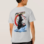 Swordfighter | キッズ tシャツ (裏面)