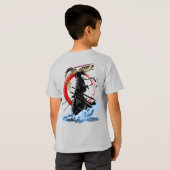 Swordfighter | キッズ tシャツ (裏面フル)