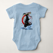 Swordfighter |  ベビーボディスーツ (裏面)