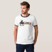 Swordfighter | メンズ リンガー tシャツ (正面フル)