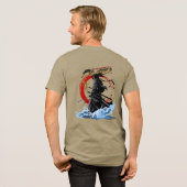 Swordfighter | メンズ ロングスリーブ トライブレンドTシャツ (フル背面)