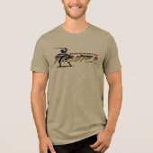 Swordfighter | メンズ ロングスリーブ トライブレンドTシャツ (正面)