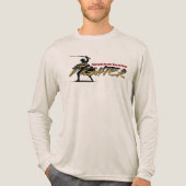 Swordfighter | メンズ ロングスリーブ トライブレンドTシャツ (正面)