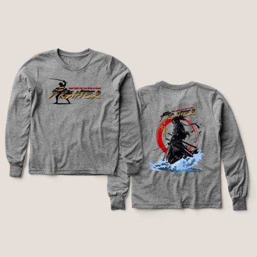 Swordfighter | Kids Long Sleeve (デザイン 正面＆背面)