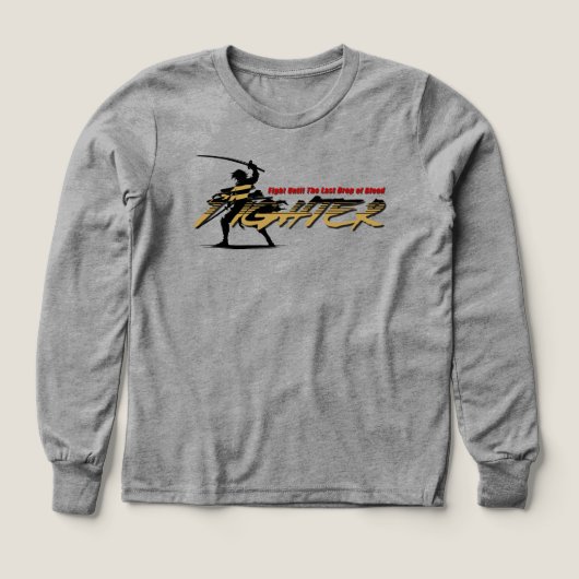 Swordfighter | Kids Long Sleeve (デザイン正面)