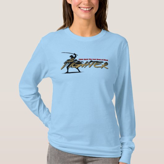 Swordfighter | Women's Long Sleeve Tシャツ (正面)