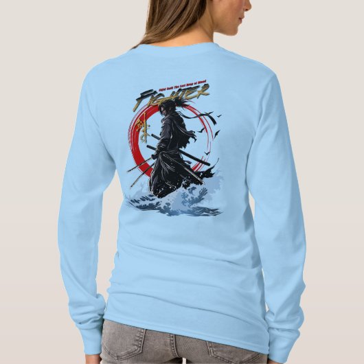 Swordfighter | Women's Long Sleeve Tシャツ (裏面)