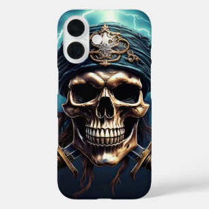 Swords iPhone / iPadケースを使用した海賊スカル 16ケース