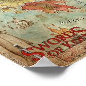 Swords of Kos：エーゲ地方キャンペーンマップ ポスター (角)