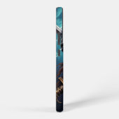 SwordsPhoneケースを使用した海賊スカル Samsung Galaxyケース (右側面)