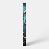 SwordsPhoneケースを使用した海賊スカル Samsung Galaxyケース (左側面)