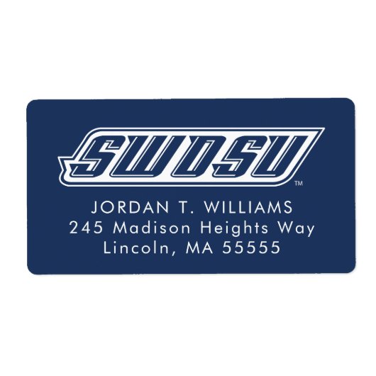 SWOSU卒業生 ラベル (正面)