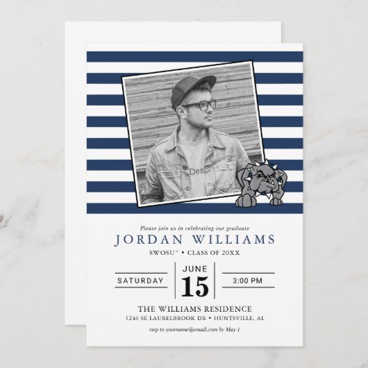 SWOSU卒業生 案内状 (正面/裏面)