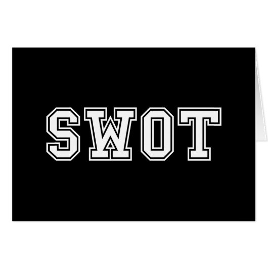 SWOTカード (正面横)
