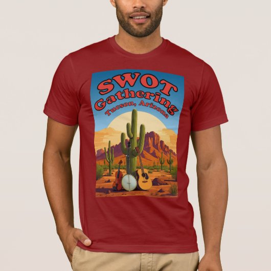 SWOTフェスティバル公式Tカンベリー Tシャツ (正面)