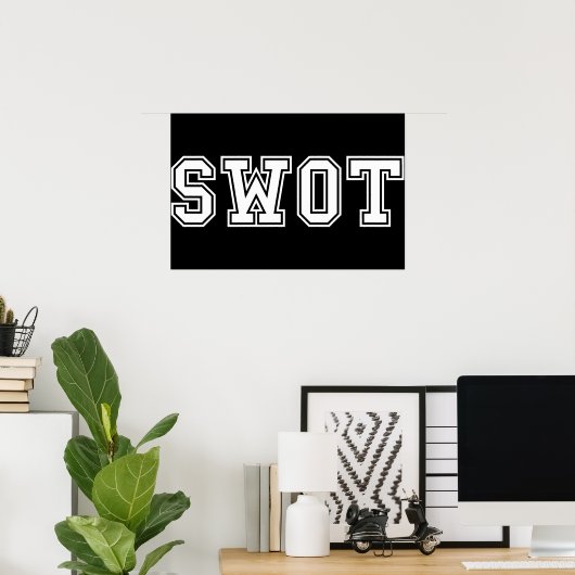 SWOT ポスター (ホームオフィス)