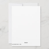 SWSによる定型化されたアメリカのゴシック様式の木の写真の再印刷 シーズンカード (裏面)