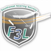 SWSS カスタム F5Jエンブレム付きカットビニールシール シール (正面)