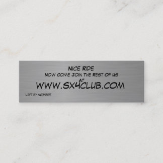 SX4監視人カード スキニー名刺