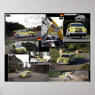 SX4 Rally Germany 2008ポスター ポスター