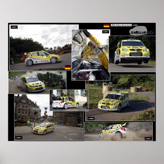 SX4 Rally Germany 2008ポスター ポスター (正面)