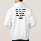 SXEは-私によってがUよりよいまっすぐな端の平均を支配します パーカ (裏面)