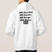 SXEは-私によってがUよりよいまっすぐな端の平均を支配します パーカ (裏面)