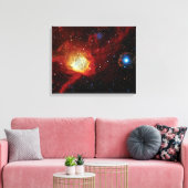 SXP 1062パルサー 超新星残骸 NASA宇宙写真 キャンバスプリント (インサイチュ (リビング))