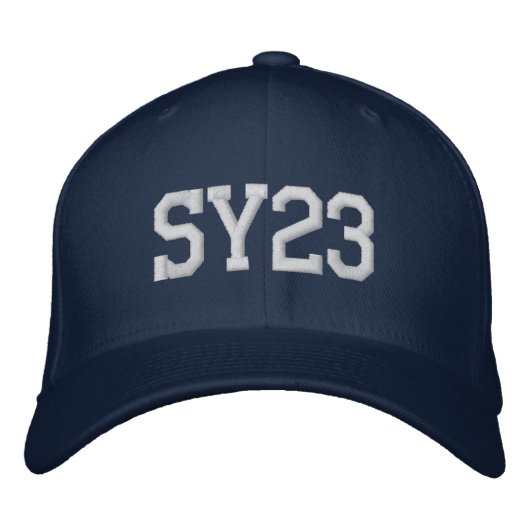 SY23アバリス 刺繍入りキャップ (正面)