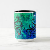 Sybilleのタコ、希望- 15のoz。 コンボのマグ マグカップ (中央)