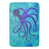 Sybille's Octopus - Large Bath Mat バスマット (正面縦)