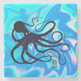 Sybille's Octopus - Marble Coaster ストーンコースター