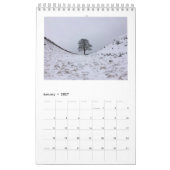 Sycamore Gap 2024カレンダー カレンダー (1月 2027)