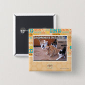 Sychronized Spazの攻撃 缶バッジ (正面&裏面)