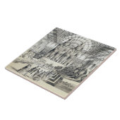 Sydenhamのクリスタル・パレスのNubian裁判所 タイル (側面)