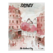 Sydney Acuarela Urbana: La Ciudad del Puerto ポスター (正面)