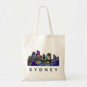 Sydney, Australia in graffiti トートバッグ