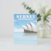 Sydney Australia Travelポスター ポストカード (スタンド正面)