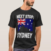 Sydney Australia Vacation Trip Next Stop Vacay Sou Tシャツ (正面)