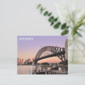 Sydney harbor bridge(シドニー港湾橋)、Landmark Australia ポストカード (スタンド正面)