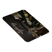 Sydney Harbor by Night，オーストラリア，写真 マグネット (右側)