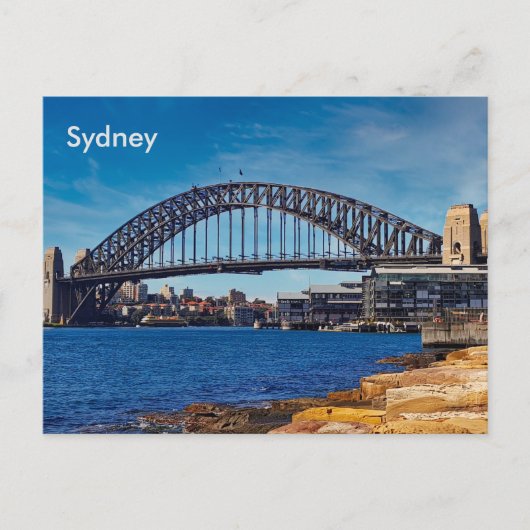 Sydney Harbour Bridge Australia Postcard ポストカード (正面)
