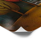 Sydney: Harbour City - Whimsical Art ポスター (コーナー)