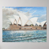 Sydney Opera House ポスター (正面)