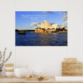 Sydney Opera House, Australia ポスター (キッチン)