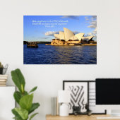Sydney Opera House, Australia ポスター (ホームオフィス)