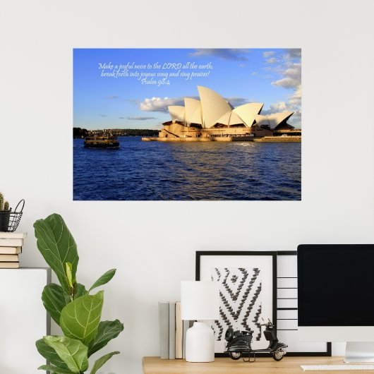 Sydney Opera House, Australia ポスター (ホームオフィス)